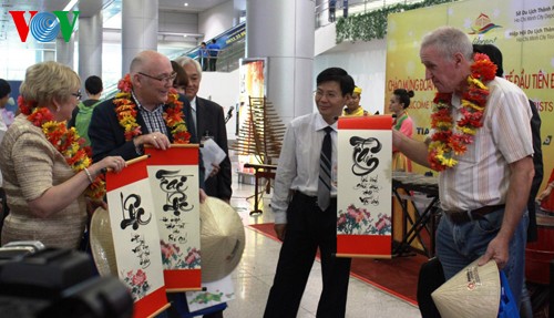 VN welcomes thousands of foreign tourists on first days of New Year - ảnh 1